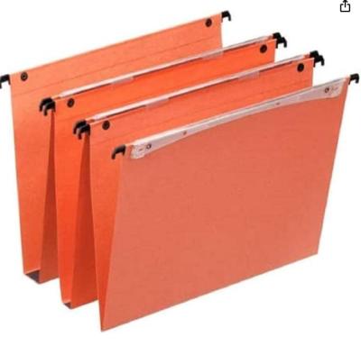 lot de 10 dossiers suspendus orange